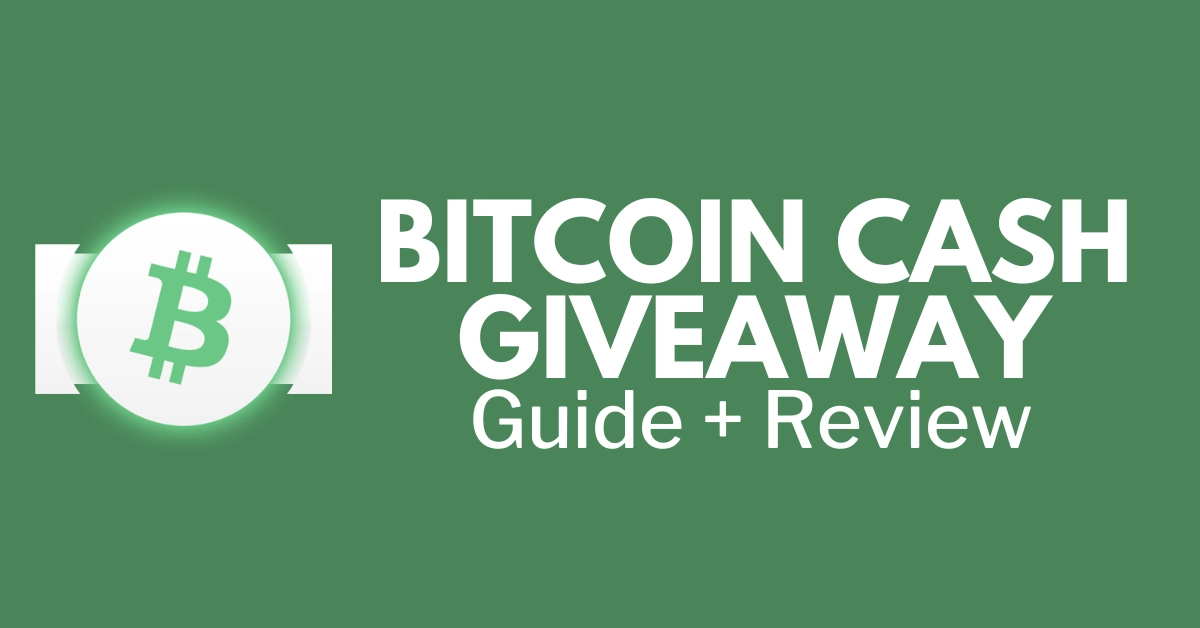 Bitcoin cash giveaway feature image