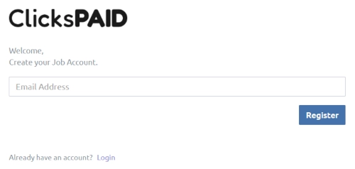 Clickspaid how to register an account 