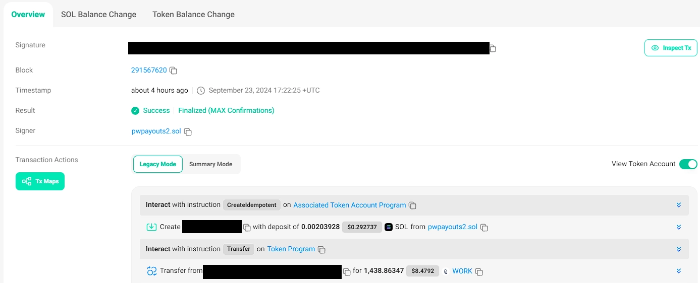 Paidwork payment proof