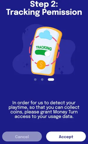 Money turn app how to grant permissions